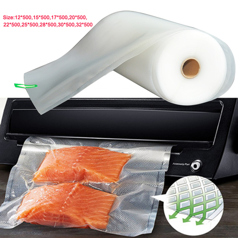 1 Roll Food Storage Bag Sterility Vacuum Packing Bag Low Cost Fresh Food Sealer Bag for Microwave Fridge  #N ► Photo 1/6