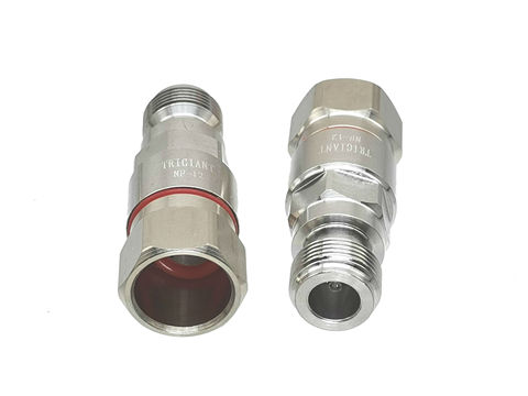 Connector N female jack clamp 1/2