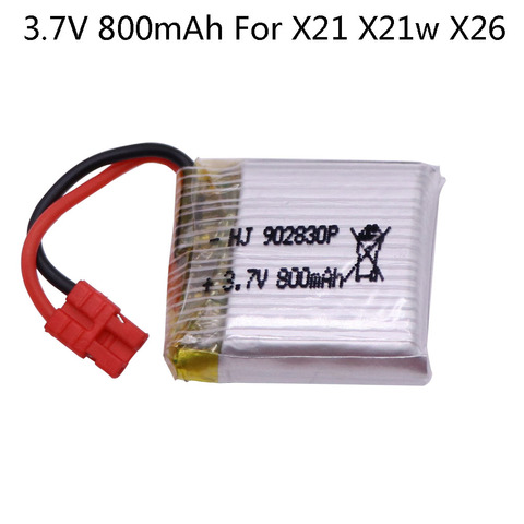 3.7V 800mAh upgrade Lipo battery for SYMA X21 X21W x26 X26A Remote Control drone helicopter toys accessories 3.7V RC toy battery ► Photo 1/6