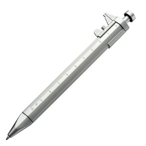 Multifunction 0.5mm Gel Ink Pen Vernier Caliper Roller Ball Pen Stationery Ball-Point  Measuring Gauging Tools Drop shipping ► Photo 1/6