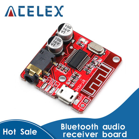 Bluetooth Audio Receiver board Bluetooth 4.1 mp3 lossless decoder board Wireless Stereo Music Module 3.7-5V XY-BT-Mini ► Photo 1/6