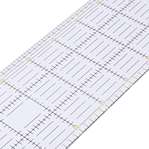 30/45/60cm Quilting Sewing Patchwork Ruler Cutting Tool Thick Transparent DIY ► Photo 1/6