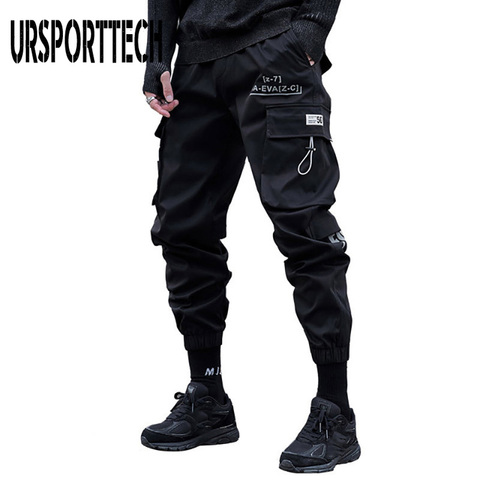 URSPORTTECH Streetwear Cargo Pants Men's Autumn and Winter 2022 New Men's Pants Japanese Fashion Brand High Street Casual Pants ► Photo 1/6