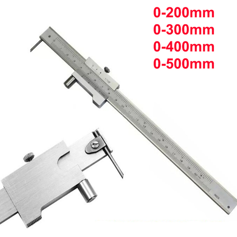 0-200mm 0-300mm 0-400mm 0-500mm Stainless Steel Parallel Marking Vernier Caliper With Carbide Scriber Marking Gauge Tool ► Photo 1/6