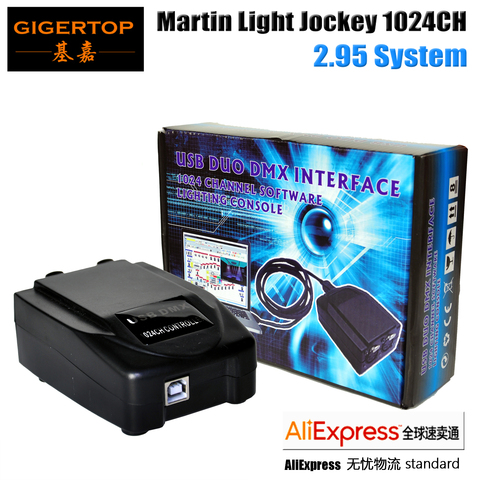 Cheap Price Martin Light Jockey USB 2.95 DMX Interface 1024 Channel Software Lighting Console USB-DMX PC 3D Lighting Effect Live ► Photo 1/1