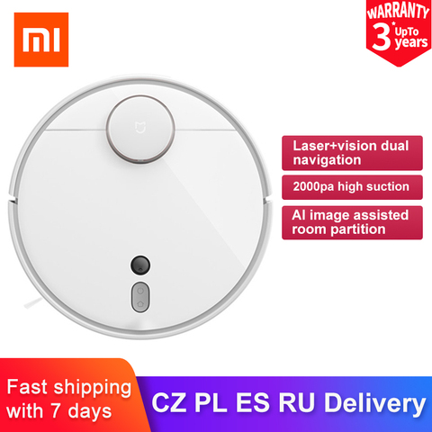 2022 Original Xiaomi Mijia Mi Robot Vacuum Cleaner 1S 2 for Home Automatic Sweep Dust Sterilize cyclone Suction WIFI Smart Plan ► Photo 1/6