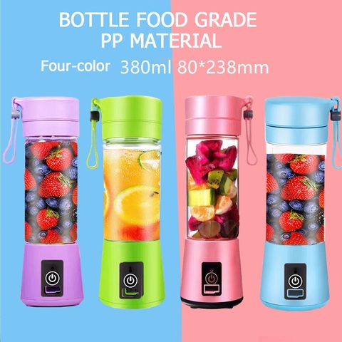 Dropship 6 Blades Portable Juicer Cup Portable Blender, USB