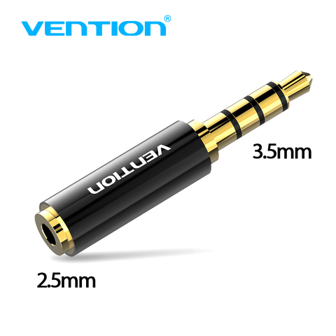 Vention Jack 3.5 mm to 2.5 mm Audio Adapter 2.5mm Male to 3.5mm Female Plug Connector for Aux Speaker Cable Headphone Jack 3.5 ► Photo 1/6
