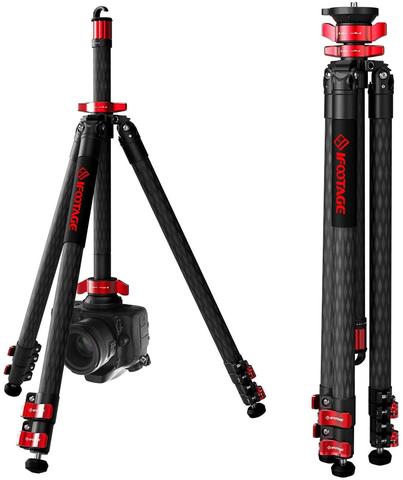 IFOOTAGE Gazelle series TA5S&TC5S&TA6S&TC6S travel Professional Tripod carbon fiber  camera tripods 3 sections for CANON DSLR ► Photo 1/6