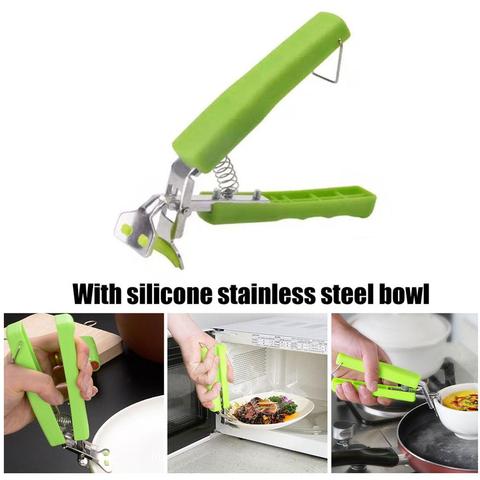 Picnic Pot Anti-Hot Clip Holder Clamp Anti-scraping Lifter for Bowl Dish Kitchen Microwave Oven Household Products ► Photo 1/6