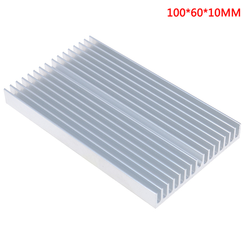 100*60*10mm DIY Cooler Aluminum Heatsink Grille Shape Radiator Heat Sink Chip for IC LED Power Transistor ► Photo 1/6