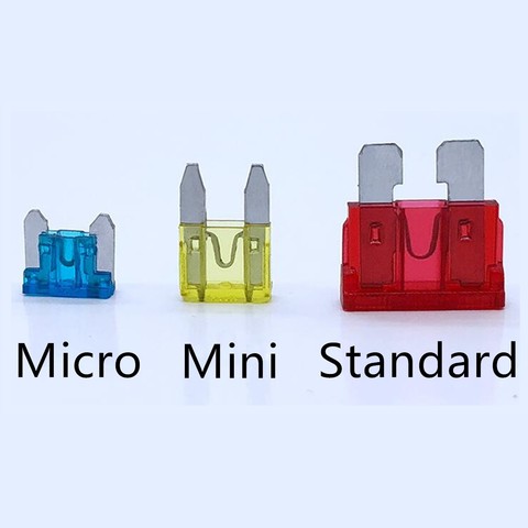 1pc Mixed Mini Blade Fuse Zinc Alloy and Plastic Material 3A 5A 7.5A 10A 15A 20A 25A 30A 35A 40A For Auto Car Truck ► Photo 1/4