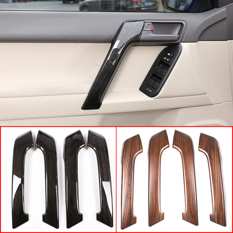 Car Interior Door Handle Decoration Cover Trim ABS Chrome For Toyota Land Cruiser Prado FJ150 150 2010-2022 Year Car Accessories ► Photo 1/6