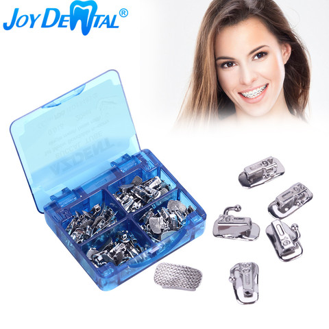 2th Generation Buccal Tube Non-Convertible Bonding 1st / 2nd Molar  20Sets=80pcs Split Welding Orthodontic Brackets ► Photo 1/6