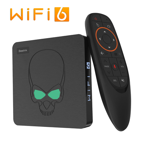 Beelink GT King TV Box Android 9.0 Amlogic S922X Hexa-core G52 MP6 Graphics 4GB LPDDR4 64GB ROM WiFi6 Bluetooth 4.1 4K 75hz ► Photo 1/6