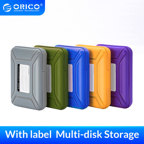 ORICO 3.5 Inch Hard Drive Bags & Case HDD Protective Moisture-proof Storage Box for HDD ► Photo 1/6