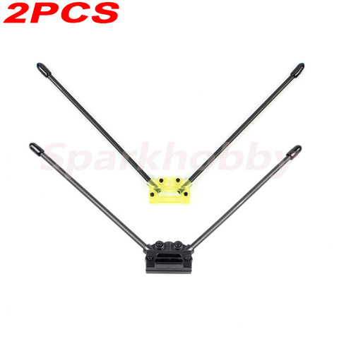 2PC Sparkhobby CC3D Atom V Type Receiver Antenna Pedestal Box Fixing Seat Mount Holder for Alien Across RC Multirotor Quadcopter ► Photo 1/6