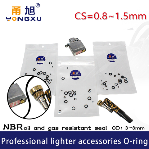 O-ring oil-resistant Lighter accessories seal ring gasket repair parts kerosene lighter windproof and Gas seal cigaret lighter ► Photo 1/6