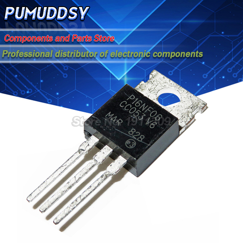 10PCS STP16NF06 TO-220 P16NF06 16NF06 MOSFET N-Ch 60 Volt 16 Amp IC ► Photo 1/1