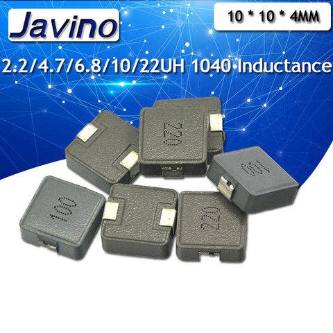 5pcs/lot NEW SMD Power Inductors 2.2uh 2R2 4.7uh 4R7 6.8uh 6R8 10uh 100 220uh 220 Chip Inductor 1040 ► Photo 1/6