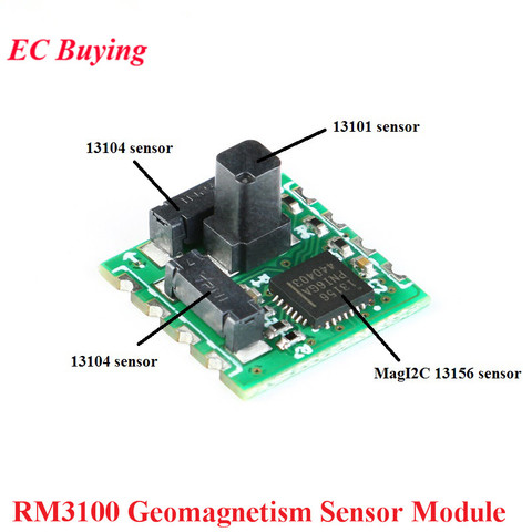 PNI RM3100 Geomagnetism Sensor Module Triaxial Magnetic Field Sensor SPI Interface High Accuracy 13156 13104 13101 ► Photo 1/6