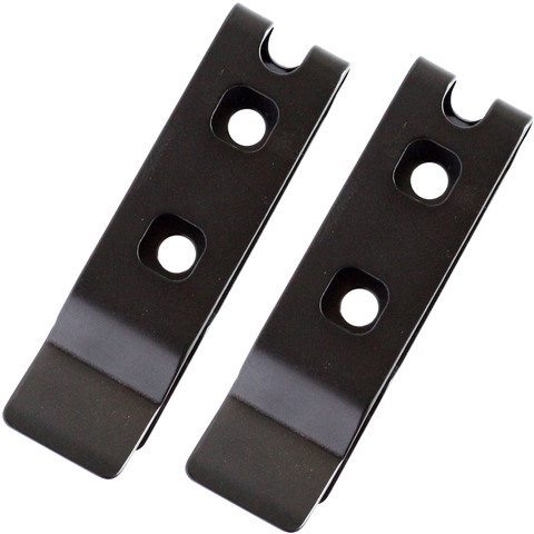 2PCS/LOT Kydex Holster Quick Clips  with Screw Tactical Knife Sheath Gun Holster Stainless Steel Belt Clip ► Photo 1/6