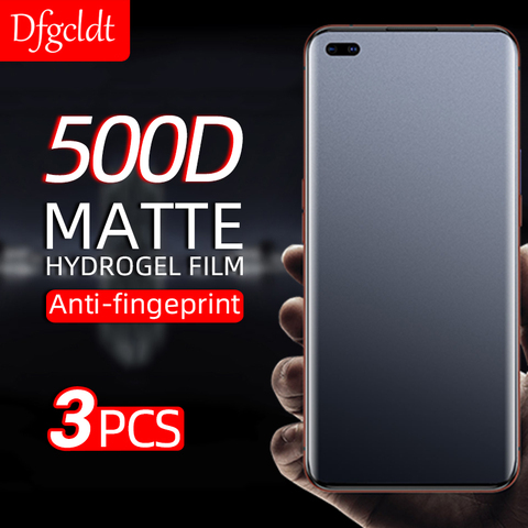 Anti Fingerprint Matte Hydrogel Film for Realme 7 Pro 6 X50 X7 5 Q2Pro Screen Protector for Realme C3 6i 6S XT C11 X3 No Glass ► Photo 1/6