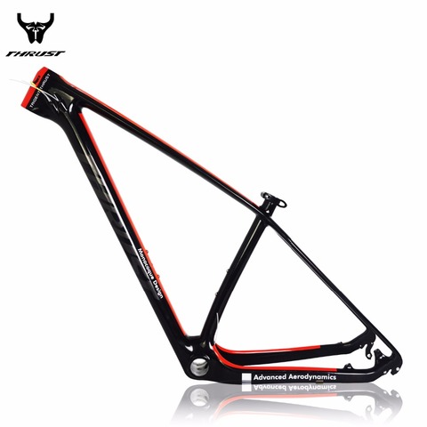 Carbon Mountain Bike Frame 29er THRUST Chinese Carbon mtb Bicycle Frame T1000 Carbon Fibre Frame Bike 29er carbon frame 27.5er ► Photo 1/6