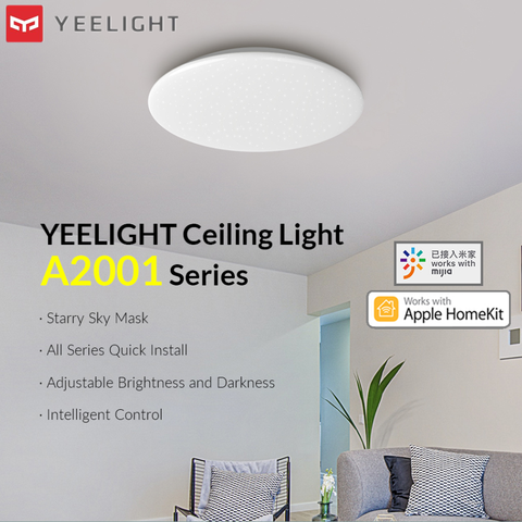 New Yeelight ChuXin A2001 Series Smart Ceiling Light Star Version AC220V Work For MiHome Apple HomeKit Quick Installation Design ► Photo 1/6