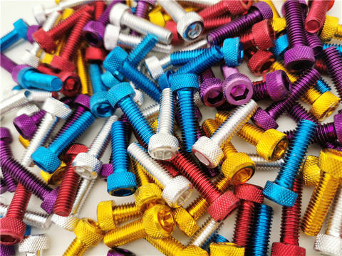 20pcs colorful universal 6MM racing motocross part kit fairing dirt pit bike moto fixing Nuts Bolts accessories motorcycle screw ► Photo 1/6