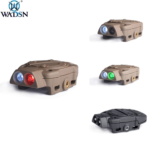 WADSN Princeton Tactical softair Helmet light with Remote Switch Light Tail White Red IR Weapon Lights fit For Picatinny Rail ► Photo 1/6