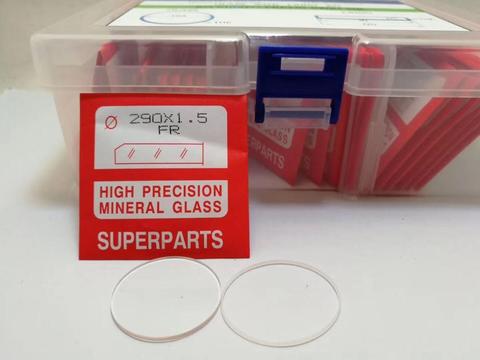 Free Shipping! 36 PCs High Quality Flat Type Mineral Glass with Gasket 23~40mm Size ► Photo 1/4