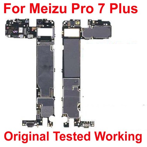 Original Unlock Test Working Electronic Panel Mainboard For Meizu Pro7 Plus Pro 7 plus Motherboard Card Fee Circuits Flex Cable ► Photo 1/1