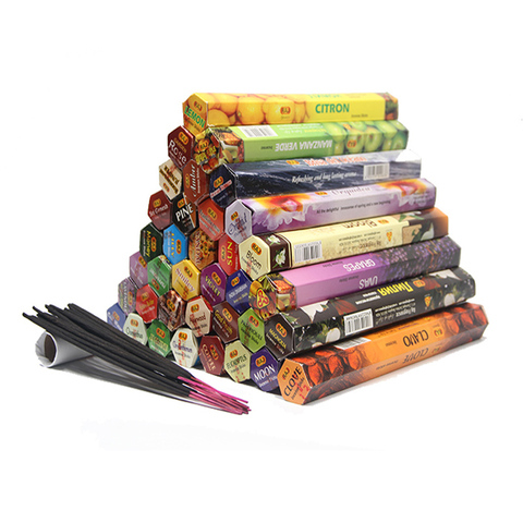 1 Box Tulip 48 Flavors Tibetan Incense Sticks Indian Incensea White Sage Flavor Sandalwood Incense Meditation Home Fragrance ► Photo 1/5