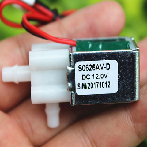 DC 12V Normally Closed N/C Electric Control Solenoid Discourage Air Water Valve Micro Mini Electric Vent Valve Whosale&DropShip ► Photo 1/6