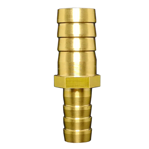 4 6 8 10 12 14 16 19mm Hose Barb Hosetail Straight Reducing  Reducer Adapters  Transfer Brass Pipe Fitting Water Gas Oil ► Photo 1/6