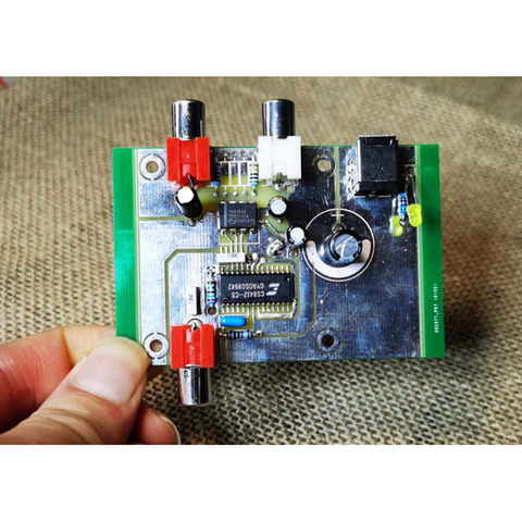 TDA1543 NOS 47Lab decoding DAC board Support format WAV 16bit 44.1K ► Photo 1/2