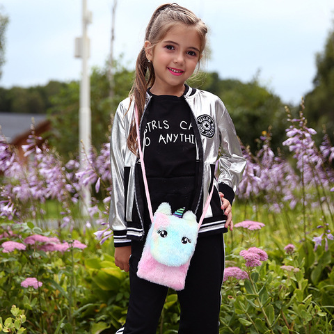 Unicorn Handbag, Plush Backpacks, Children's Bag, Crossbody Bag