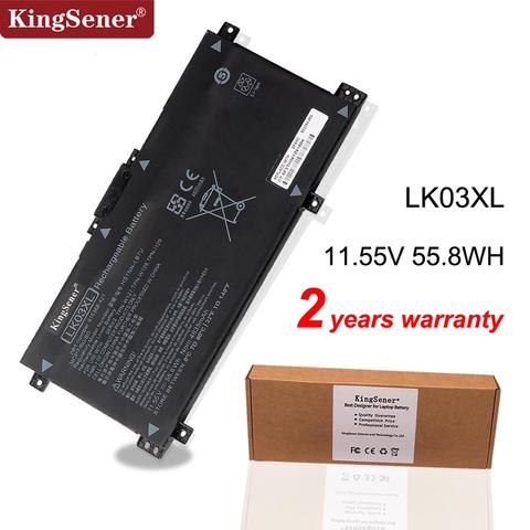 Kingsener LK03XL Battery For HP Envy 17M 15m-bp012dx HSTNN-UB7I HSTNN-LB7U 916368-421 TPN-W127 TPN-W128 TPN-W129  916368-541 ► Photo 1/3