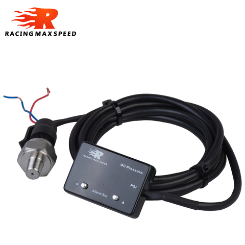 universal 200psi  1/8 npt sensor 12v digital oil gauge pressure display  oil pressure gauges/meter with sensor OPM-01 ► Photo 1/6