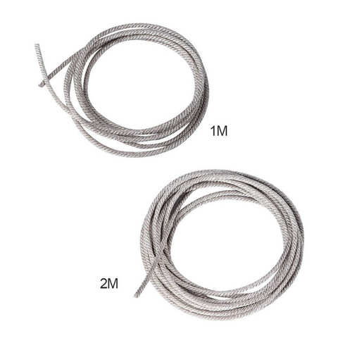 32 Strands High Temperature Resistant Twisted Silver Wire Speaker Lead Wire Repair for Subwoofer Speakers 1m/2m Optional ► Photo 1/6