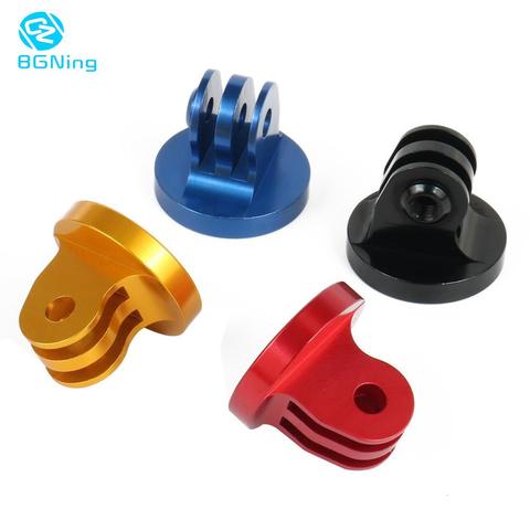 CNC Aluminium Small Tripod Mount Adapter with Thread for GoPro HD Hero 7 6 5 4 Session 2 3 SJcam Yi EKEN Sports Action Camera ► Photo 1/6