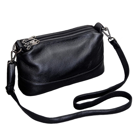 Genuine Leather Shoulder Bag Women's Crossbody Bags for Women Luxury Handbags Fashion Female Purse Totes Messenger Bag ► Photo 1/6