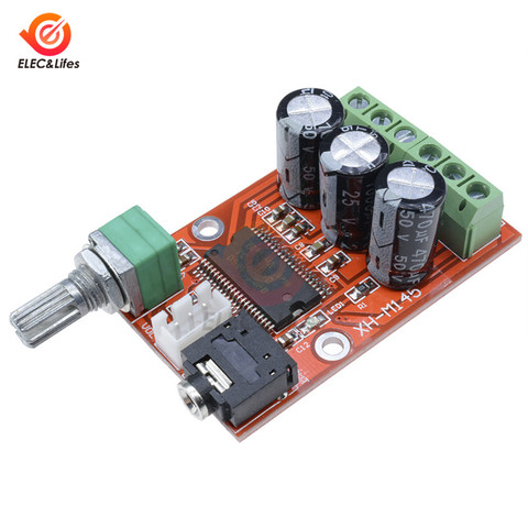 Dual Channel YDA138-E Digital Audio Amplifier Board 12W*2 Stereo Audio Amplifiers DIY Sound System Speaker Home Theater XH-M145 ► Photo 1/6