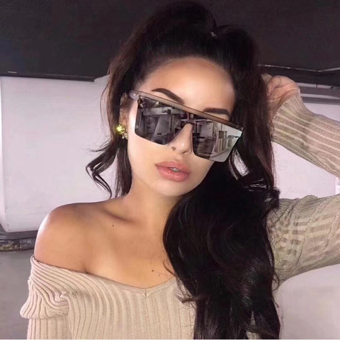 New Black Square Sunglasses Women Big Frame Fashion Retro Mirror Sun  Glasses Female Brand Vintage Lady Lunette De Soleil Femme - Price history &  Review, AliExpress Seller - Shop5017157 Store