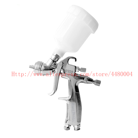 LVLP gravity spray gun repair spray gun R100 manual spray gun 1.0mm 120CC suitable for car spraying ► Photo 1/5