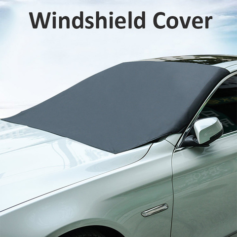 Magnetic Car Front Windscreen Cover Automobile Sunshade Cover Car Windshield Snow Sun Shade Waterproof Car Cover 210*120cm ► Photo 1/6