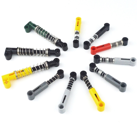 Building Blocks soft hard Spring Technic MOC Parts Self-Locking Bricks Shock Absorber Accessories spring 18404 76138 76537 ► Photo 1/4