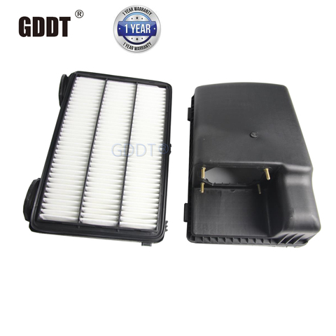 LHD Air Filter Box for Pajero V73 V97 Air Grid Cover Base for Montero 2000-2022 V77 Air Filter for Shogun V87 V93 V95 Petrol Car ► Photo 1/6