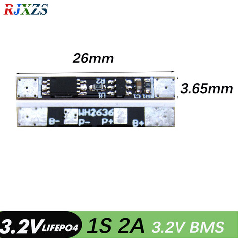 1S 2A LiFePO4 BMS PCM  Battery Protection Board PCM  for Battery Cell Pack ► Photo 1/3